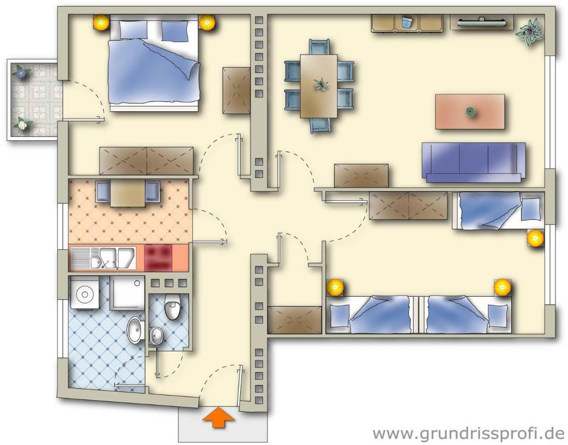 Two-Bedroom Apartment (5 Adults) - Ferchergasse 21/7